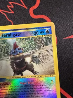 Feraligatr 47/165 Expedition Reverse Holo E-Reader Pokemon Card - NM - Image 3