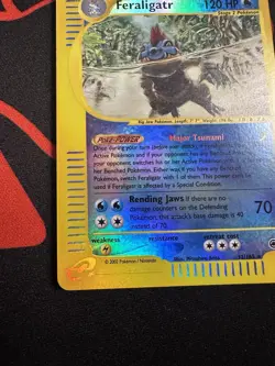 Feraligatr 47/165 Expedition Reverse Holo E-Reader Pokemon Card - NM - Image 5