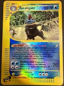 Feraligatr 47/165 Reverse Holo - Pokemon TCG Expedition 047/165 NM/LP - Image 1