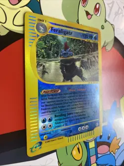 Pokemon TCG - Feraligatr - 47/165 - Rare - Reverse Holo - Expedition LP/NM - Image 2