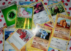 20 Pokemon Cards Bulk Lot Include 1 Reverse Holo 2 Rare 4 Uncommon Assorted Sets - Image 1