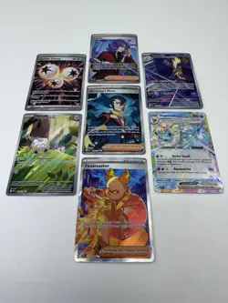 Pokemon Phantasmal Flames Ultra Rare Illustration Rare Double Rare Lot - Image 3