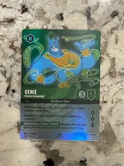 Lorcana Disney 100 Genie Powers Unleashed 20/P1 Promo Foil - Image 1