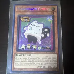 Yu-Gi-Oh! TCG Marshmao Yummy Secret Rare DOOD-EN024 1st Edition Near Mint - Image 1