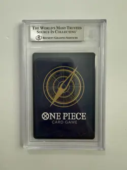 One Piece CCG Monkey.D.Luffy Pre-Release Winner Promo P-036 Bgs 9 - Image 2