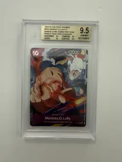 One Piece Card Game: Promos English Monkey D Luffy #P-041 BGS 9.5 GEM MINT - Image 1