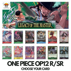 One Piece Choose Your Card OP12 Legacy Of The Master Rare & SR English Near Mint - Image 1