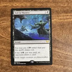 Baleful Mastery MTG Magic the Gathering Card NM Near Mint STX - Image 1