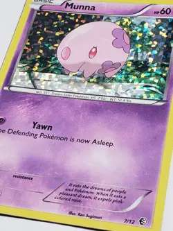 PROMO HOLO Munna 7/12 PL / LP - 2011 MCDONALDS Boundaries Crossed Pokemon Card - Image 2