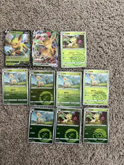 Leafeon 0709/15 0714 0713 Gem Pack 2 CBB2C Holo Chinese Pokemon Card NM Mint - Image 1