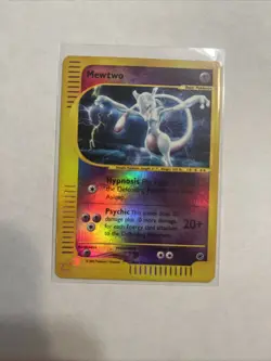 Pokemon Mewtwo Expedition Base Set Reverse Holo Card 020/165 - Image 1