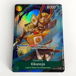 EB04-012 Kikunojo SR Alt Art One Piece TCG English Card- The Azure Sea’s Seven - Image 1