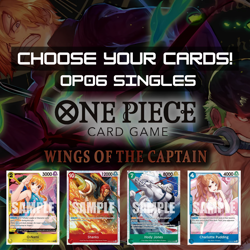 One Piece TCG - Wings of the Captain OP06 Singles CHOOSE YOUR CARD - C/UC/R/SR - Image 1