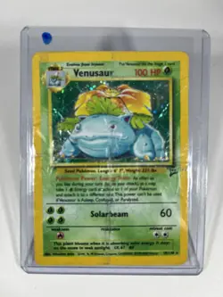 Pokemon TCG Venusaur Holo Card 18/130 Base Set 1999 - Image 5