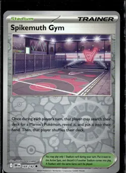 Pokemon Spikemuth Gym 169/182 Destined Rivals Reverse Holo 2 Card Lot - Image 1