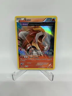 Pokemon TCG Entei Ancient Origins Holo Rare Card 15/98 - Image 1