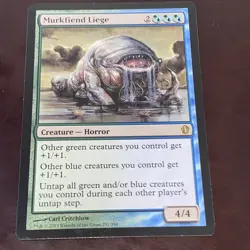 Murkfiend Liege Commander 2013 NM MTG TCG REGULAR CARD BLUE - Image 1