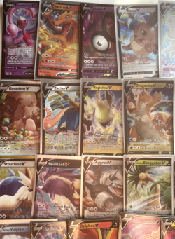 Pokemon card mixed Lot Of 25 English V cards promo cards, and japanese NM - Image 4