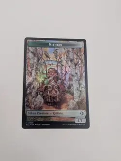 MTG - Elf 0004/Kithkin 0007 Token (Foil) - Lorwyn Eclipsed NM/M Condition - Image 4