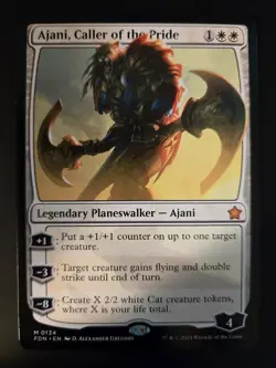 Ajani, Caller of the Pride NM Foundations MTG FREE SHIPPING - Image 1