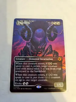 Emptiness Borderless FOIL MTG Lorwyn Eclipsed Nm/M - Image 1