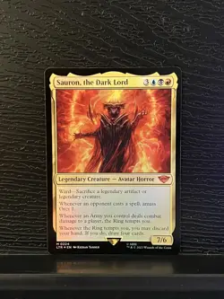 Sauron, the Dark Lord MTG Universes Beyond: the Lord of the Rings, Mint - Image 1