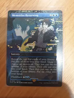 MTG Memories Returning (Borderless) - FIN Universes Beyond: FINAL FANTASY NM - Image 1