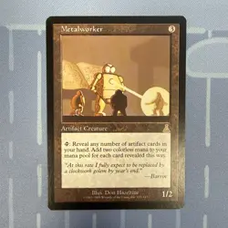 Metalworker - Urza's Destiny - Magic: The Gathering Vintage 1999 WOTC RARE - Image 1