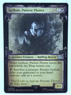 Gollum, Patient Plotter (Showcase Scrolls) 535 Universes Beyond Foil - Image 1