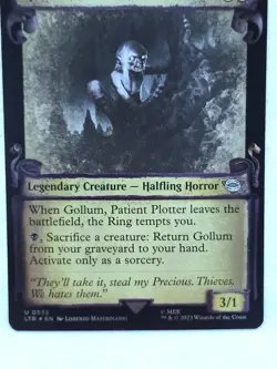 Gollum, Patient Plotter (Showcase Scrolls) 535 Universes Beyond Foil - Image 2