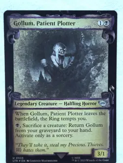 Gollum, Patient Plotter (Showcase Scrolls) 535 Universes Beyond Foil - Image 3