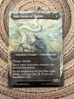EIRDU, CARRIER OF DAWN [Borderless] - Mythic - ECL Lorwyn Eclipsed MTG #286 - Image 2