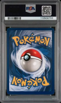 1999 Pokemon Fossil 1st Edition #3 Ditto - Holo PSA 8 - Image 2