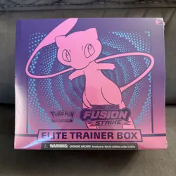 Pokemon TCG Fusion Strike Elite Trainer Box ETB Sealed Sword & Shield SWSH - Image 1