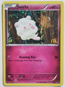 PROMO HOLO Swirlix 9/12 PL - 2014 MCDONALDS EXCLUSIVE Pokemon Card - Image 1