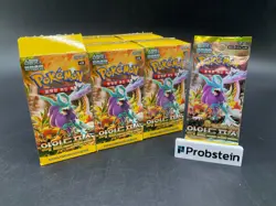 Auction #1 Lot of (180) Pokemon Korean SV5K Wild Force Booster Packs Sealed - Image 1