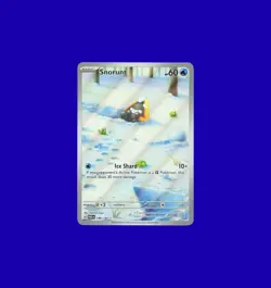 2023 Pokemon SV Paradox Rift Snorunt Full Art Holo Illustration Rare 188/182 - Image 1