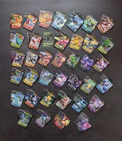 200 Lot Pokemon TCG S-Chinese RR Pikachu Charizard Gengar Rayquaza Lapras#2 JD90 - Image 1