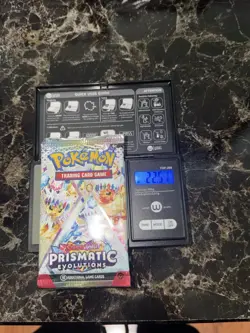 1 x HEAVY 22.51 gram Prismatic Evolutions Pack! Sealed! PRE S&V Pokemon TCG ENG - Image 1