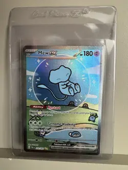 Pokemon Bubble Mew EX 232/091 Paldean Fates Special Illustration Rare SIR - Image 1