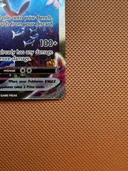 2021 Pokemon Black Star Promo Premium Collection #SWSH182 Vaporeon Vmax - Image 5