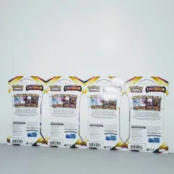 Pokemon: Lost Origin - Sleeved Booster Packs Full Art Set of 4 Sealed - Image 2