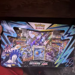 Pokemon Rapid Strike Urshifu VMAX Premium Collection Box TCG English - Image 1