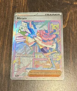 Pokemon Scarlet And Violet Miriam 251/198 Special Illustration Rare NM Fast Ship - Image 1