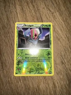 Pokemon TCG Accelgor 11/108 Dark Explorers Reverse Holo Rare NM/LP - Image 1