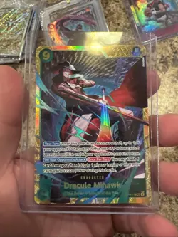 Dracule Mihawk - OP14-119 SEC - THE AZURE SEA'S SEVEN - One Piece TCG English - Image 2