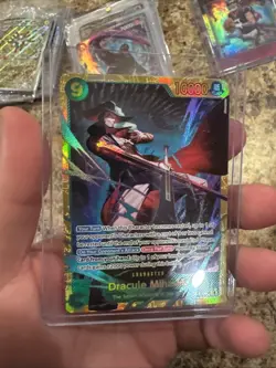 Dracule Mihawk - OP14-119 SEC - THE AZURE SEA'S SEVEN - One Piece TCG English - Image 3