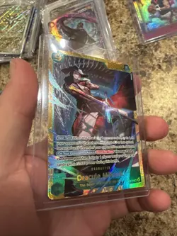 Dracule Mihawk - OP14-119 SEC - THE AZURE SEA'S SEVEN - One Piece TCG English - Image 4