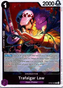 Trafalgar Law OP09-069 Emperors in the New World One Piece - English NM R Foil - Image 1