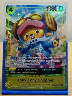 One Piece Egghead Starter Deck: Tony Tony.Chopper ST29-007 Alt Art Promo English - Image 1